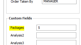 Sage invoice entry screen